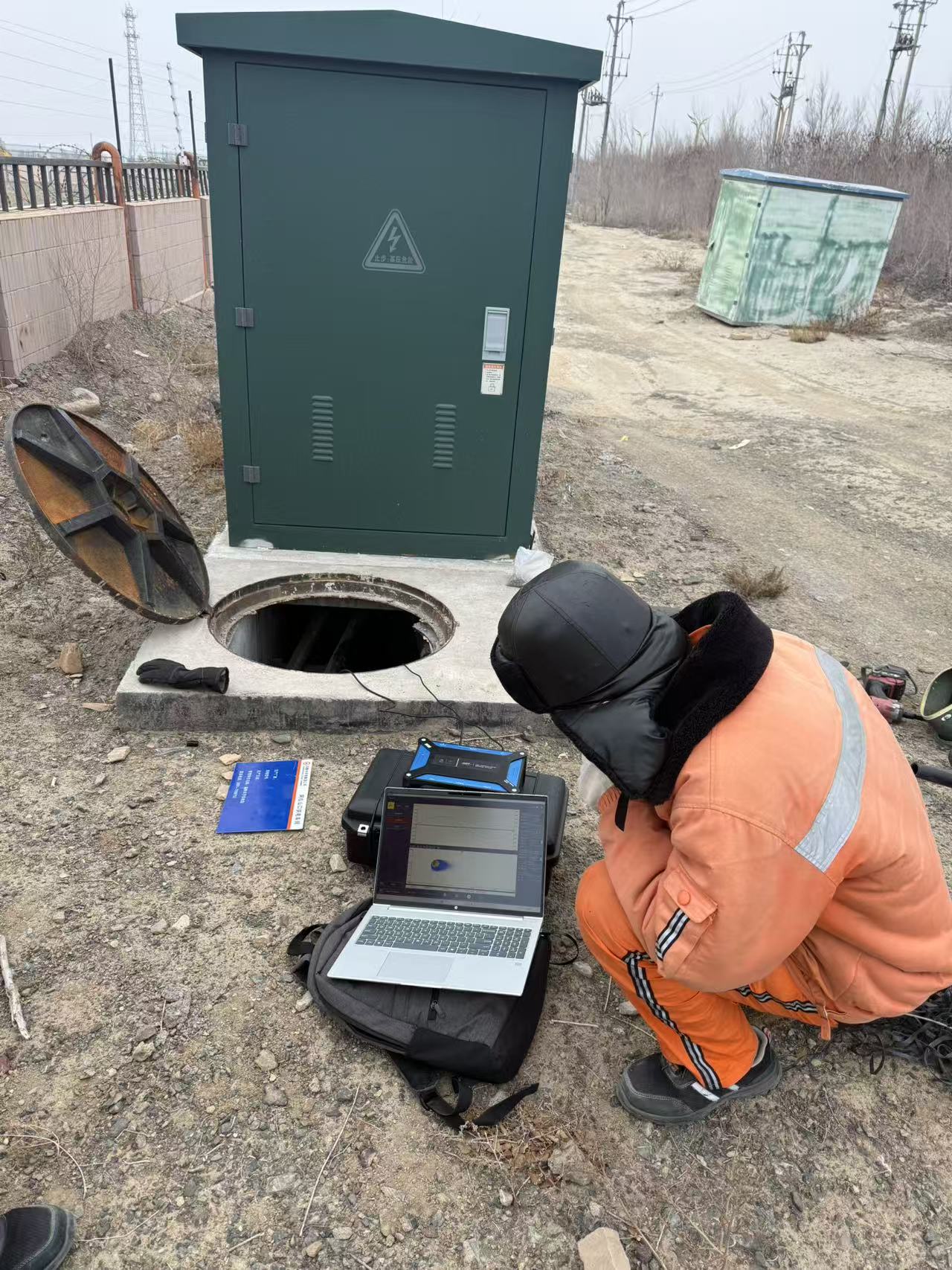 電纜局放測試儀使用現(xiàn)場